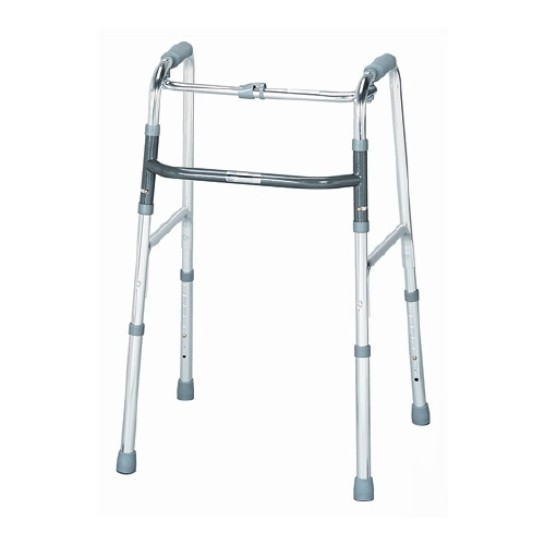 Sunmark Single Release Folding Walker Adult sunmark® Aluminum 300 lbs ...