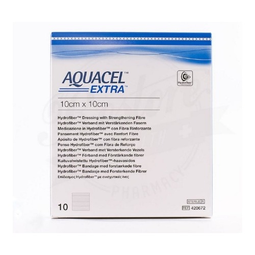 Helderheid Verdraaiing Meter Hydrofiber Dressing Aquacel® Extra™ Hydrofiber (Sodium  Carboxymethylcellulose) 6 X 6 Inch - 785780EA - Shoplet.com