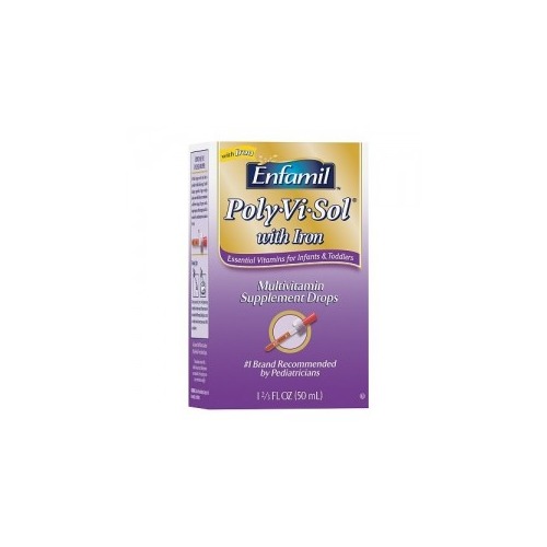 Polyvisol With Iron Pediatric Multivitamin Supplement Poly·Vi·Sol® with