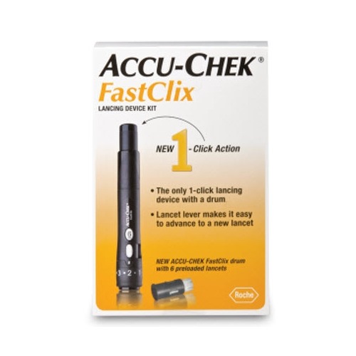 Accuchek Lancet AccuChek® FastClix Lancet Needle Multiple Depth