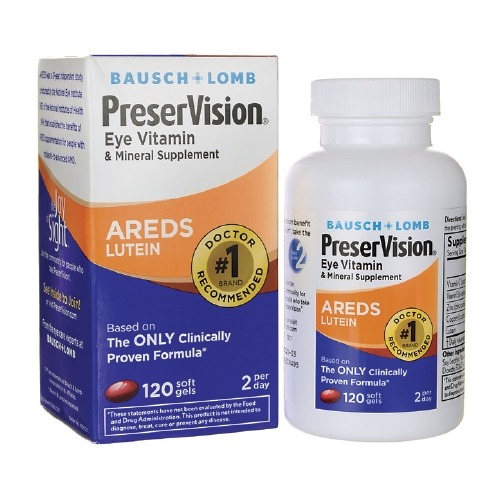 Multivitamin Supplement PreserVision® Ascorbic Acid / Vitamin E / Zinc 200 IU 226 mg 34.8 mg