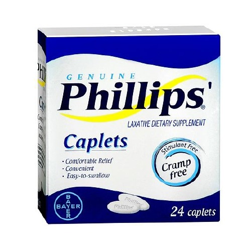 Phillips' Laxative Phillips'® Caplet 500 mg Strength Magnesium
