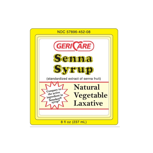 Senna Laxative Senna Liquid 8.8 mg Strength Sennosides MCK25372700