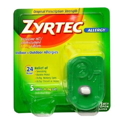 Zyrtec Allergy Relief Zyrtec® 10 Mg Strength Tablet Mck85742700