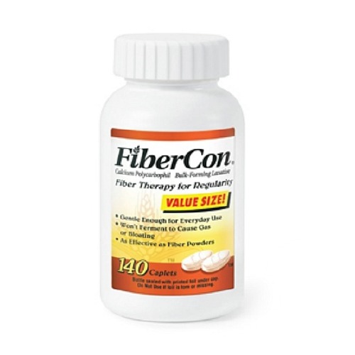 Fibercon Fiber Supplement FiberCon® Caplet 625 mg Strength Calcium