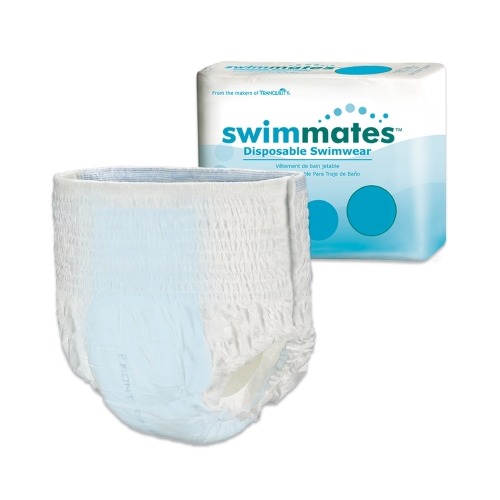 Unisex Adult Bowel Containment Swim Brief Swimmates™ Pull On with Tear