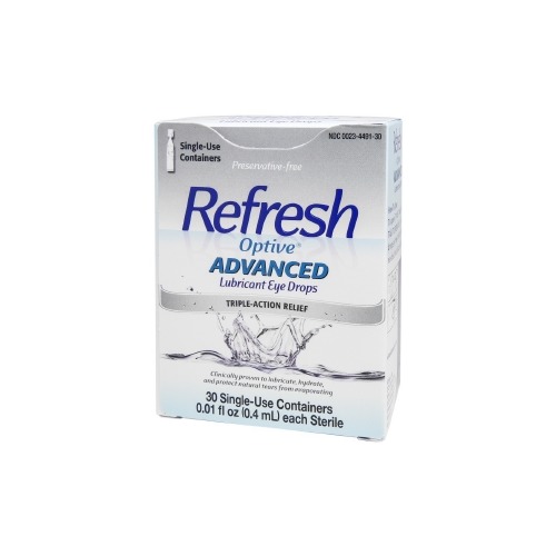 Refresh optive advanced lubricant eye drops refresh optive advanced