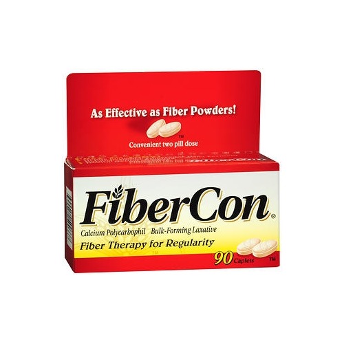 Fibercon Laxative Fibercon® Caplet 625 mg Strength Calcium