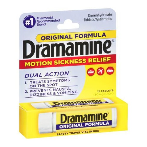 Dramamine Nausea Relief Dramamine® 50 mg Strength Tablet MCK48192700