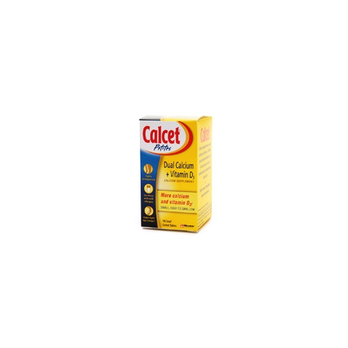 Calcet Calcium with Vitamin D Supplement Calcet® 750 IU / 600 mg ...