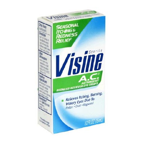 Visine Ac Irritated Eye Relief Visine® Ac® 05 Oz Eye Drops 677862bt 5611