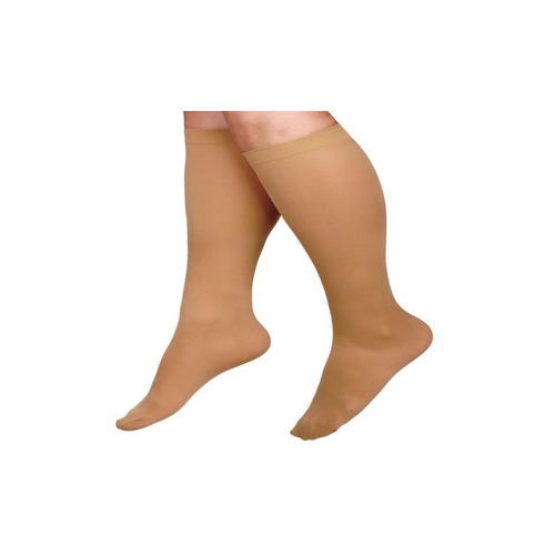 Medline CURAD KneeHigh Compression Hosiery,Beige,C MDS1700CTSH
