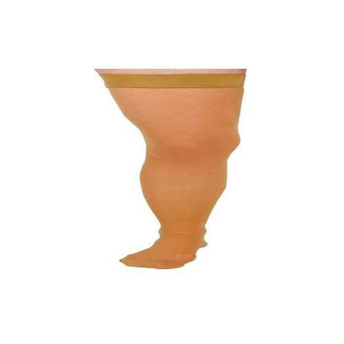 Medline CURAD ThighHigh Compression Hosiery,Beige,D MDS1708DTH