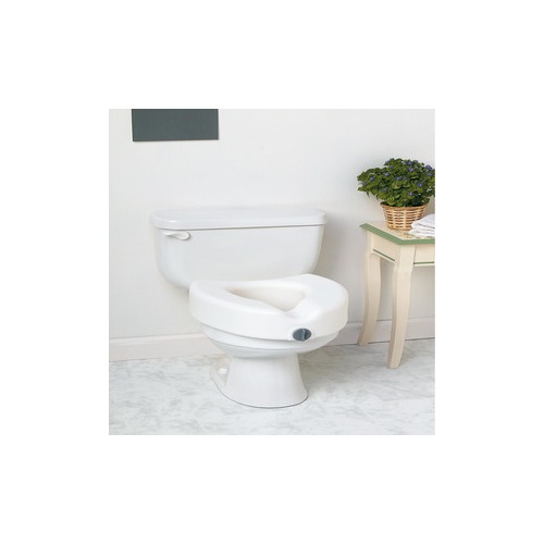Medline Elevated Locking Toilet Seat MDS80314H