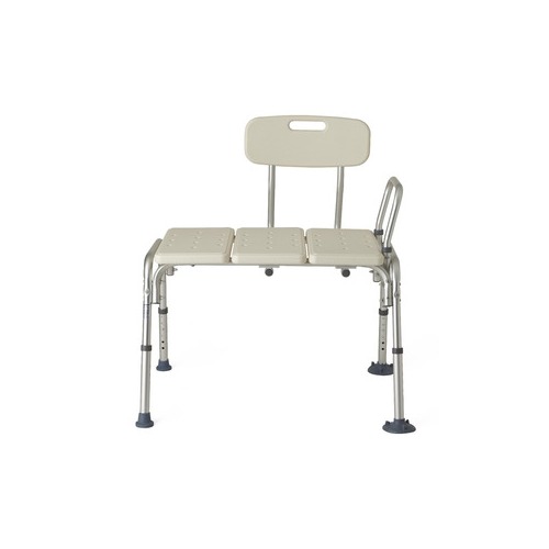 Medline Transfer Bench with Back MDS86952H