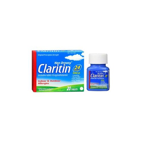 Bayer Claritin Allergy 24 Hour Tablets, 20 Count MER08018