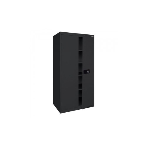 Sandusky Keyless Electronic Keypad Storage Cabinet Electronic Keypad Storage Cabinet Black Ea4e36247809 Metea4e36247809 Shoplet Com