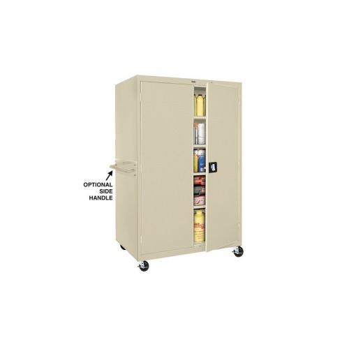 Sandusky Mobile Transport Storage Cabinet Putty TA4R46247207 -  METTA4R46247207 