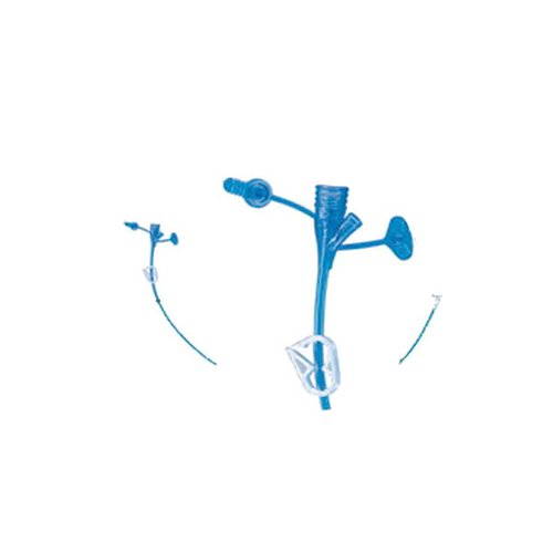 MIC-Key Continuous Feed Extension Set – Right Angle + 2-Port 'Y' ENFit Connectors, Individually Wrapped, REF 0141-12-200 (4-Pack)