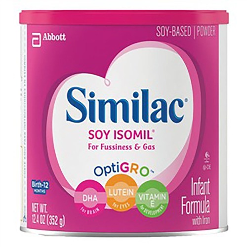 Abbott Nutrition SImilac Soy Isomil Infant Formula - ABT50819CS ...
