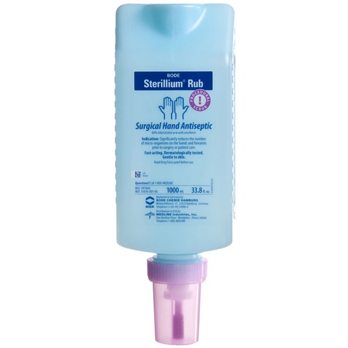 Medline Sterillium Rub Surgical Hand Scrub,Clear,1000.00 ML