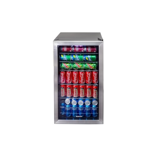 Newair AB1200 126Can Stainless Steel Beverage Cooler NAIAB1200