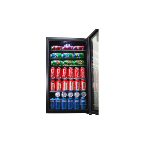 Newair AB-1200 126-Can Stainless Steel Beverage Cooler - NAIAB1200 ...