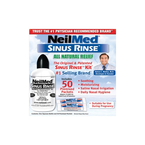 Neilmed Pharmaceutical Sinus Rinse Starter Kit (50 Packets) - NEI1008 