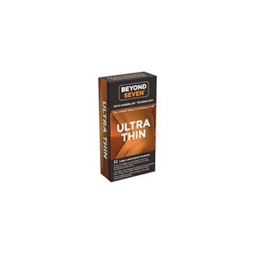 Okamoto Usa Beyond Seven Ultra Thin Condoms 12 ct - OKO70012 - Shoplet.com