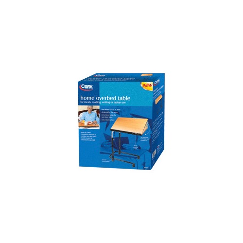 Carex Health Brands Home Overbed Table, Adjustable RMP56800