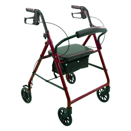 Professional Medical Imports (pmi) ProBasics Steel Rollator, 6" Wheels