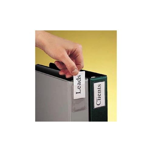 Oxford SelfAdhesive Label Holder for Binders ESS69020