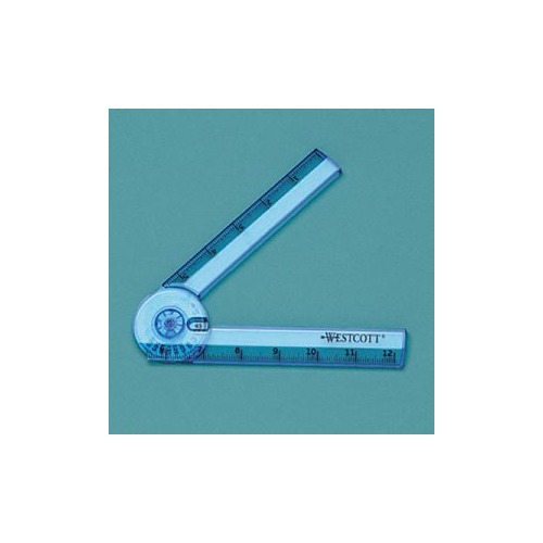 Acme Folding Ruler Protractor 45Degree Increments ACM13450