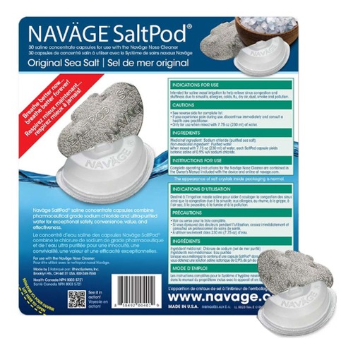 Rhinosystems Inc Navage Nasal Care, SaltPod 30-Pack - RHI145828 