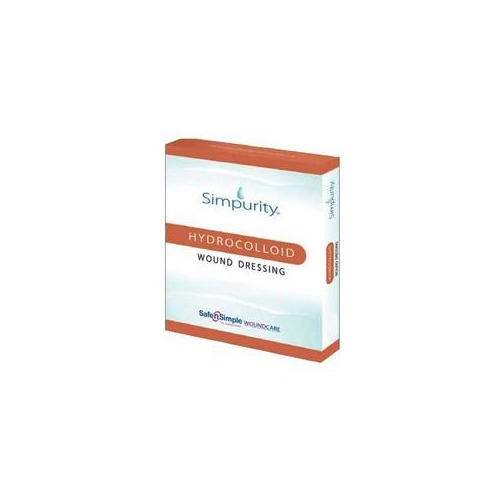 Safe N Simple Simpurity Hydrocolloid, 4" x 4" - RRSNS55404 - Shoplet.com