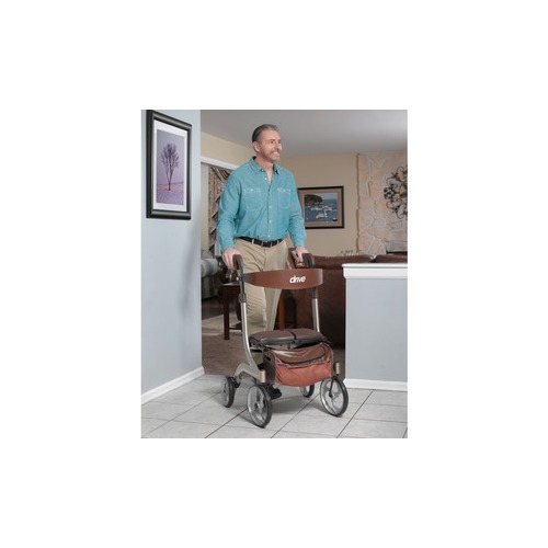 Drive Devilbiss Healthcare Nitro DLX Euro Style Walker Rollator