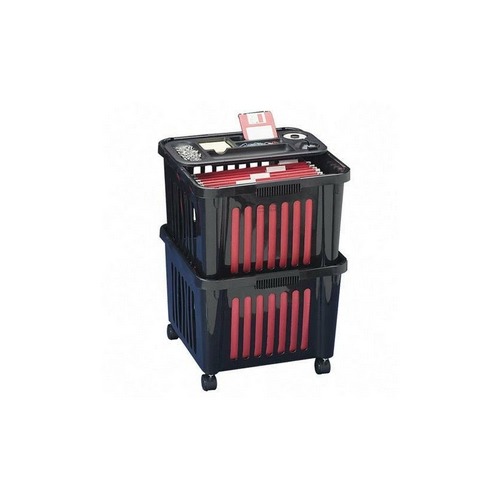 Rubbermaid Home Office Workspace Cart With Supply Tray Rub05529