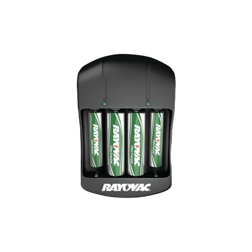 Rayovac(r) RAYOVAC PS134-4B GEN Value Charger with 2 AAA & 2 AA Ready