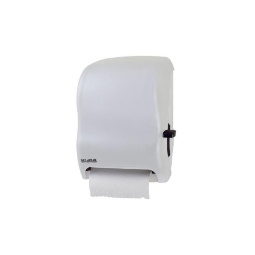 San Jamar Element Lever Roll Towel Dispenser Black 12 1/2 x 8 1/2