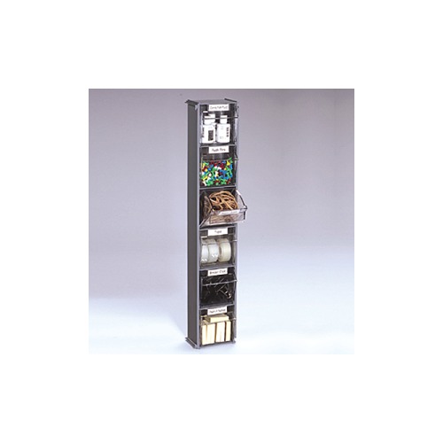 Deflecto SixBin Vertical Tilt Bin Storage System DEF21604OP