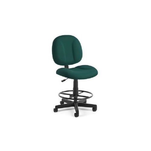 Best Teal Task Chair with drafting stool 105805DK