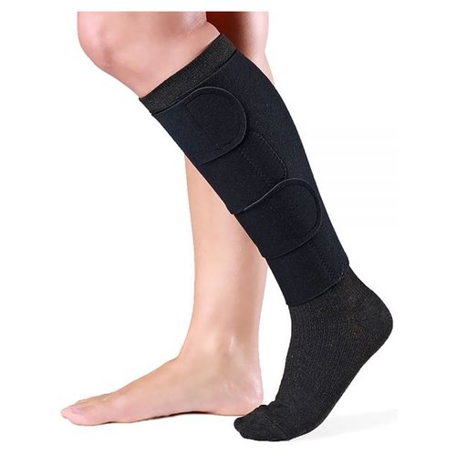 Sigvaris Inc COMPREFLEX TRANSITION Calf, Medium, Regular, Black ...