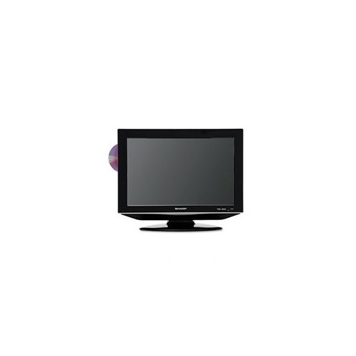 Sharp AQUOS 19 LCD TV w/DVD Player - SHRLC19DV27UT - Shoplet.com