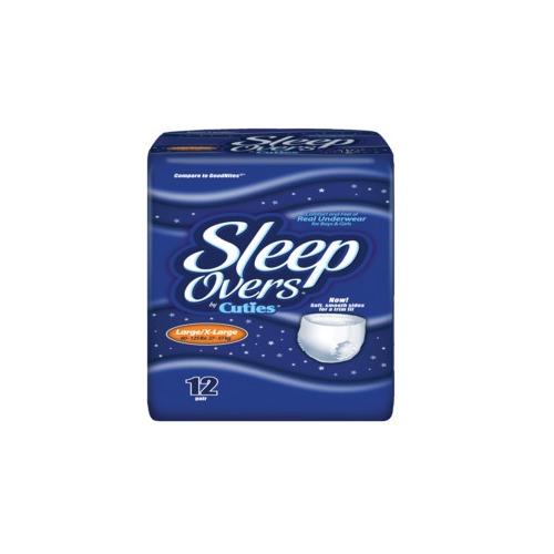 Sleepovers Youth Absorbent Pants Large/XLarge FQSLP05302