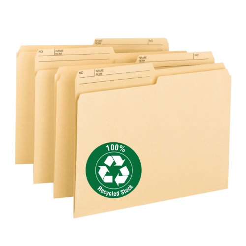 Smead 100 Recycled File Folder SMD10329