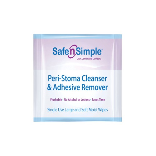 Safe N Simple PeriStoma Adhesive Remover Wipe, 5/Package RRSNS00505