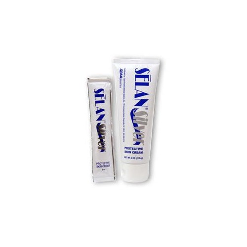 Spanamerica Medical Systems Inc Selan Silver Protective Skin Cream, 4