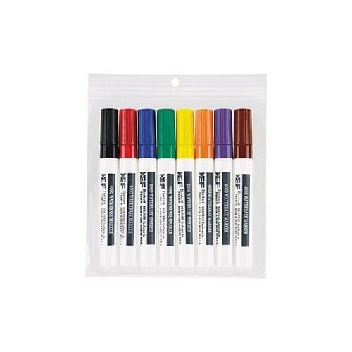 Lot of 8 EF Eberhard Faber Multi-Color Waterbase Markers 4000 
