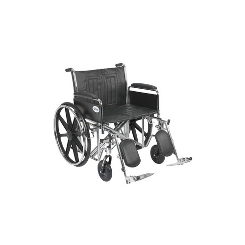 Drive Devilbiss Healthcare Sentra EC Heavy Duty Wheelchair, Detachable ...