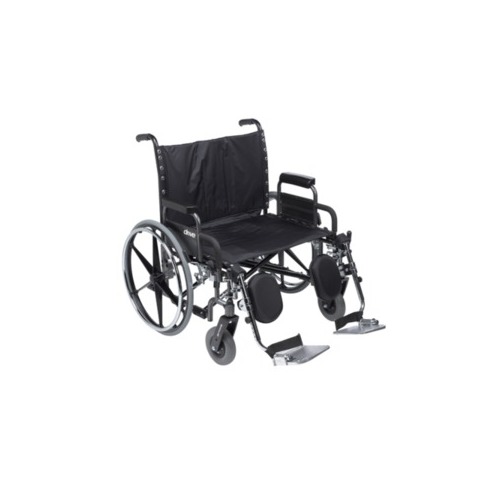 Drive Medical Deluxe Sentra Heavy Duty Extra Wide Wheelchair With